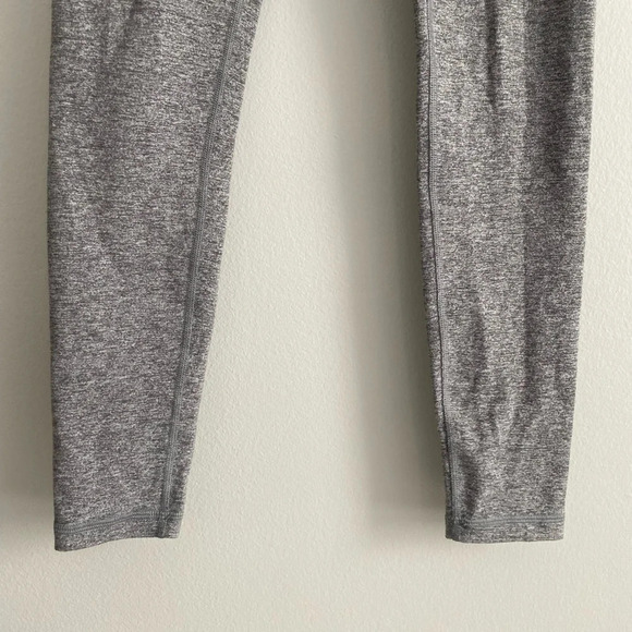 IVIVVA LULULEMON Girls  Heathered Gray Leggings Size 12 - Picture 6 of 12